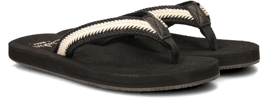 Reef Baja Maria Slippers Dames synthetische slippers Black Vintage - Foto 6