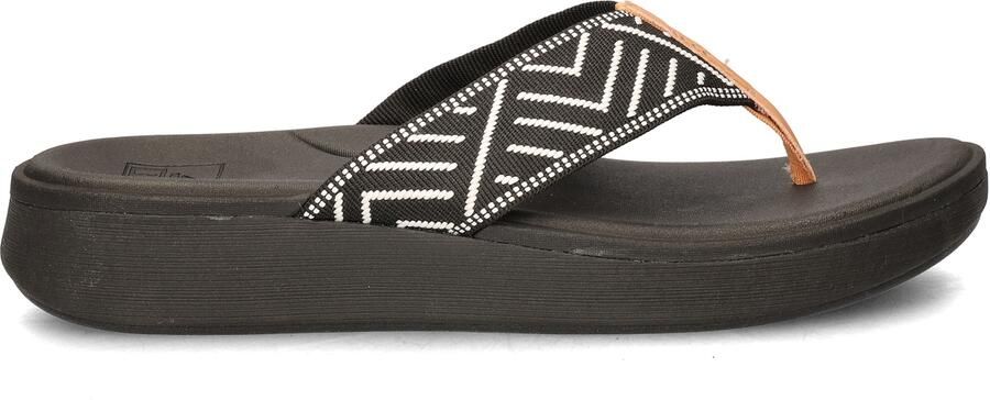 Reef CUSHION CLOUD TX BLACK GEO Dames Slippers black geo - Foto 2