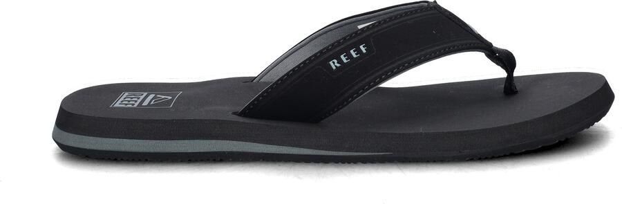 Reef The Layback black Teenslippers Zwart Synthetisch Heren Zwart - Foto 7