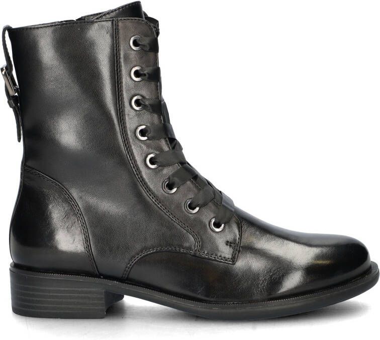 Regarde le ciel Jada leren veterboots zwart - Foto 2