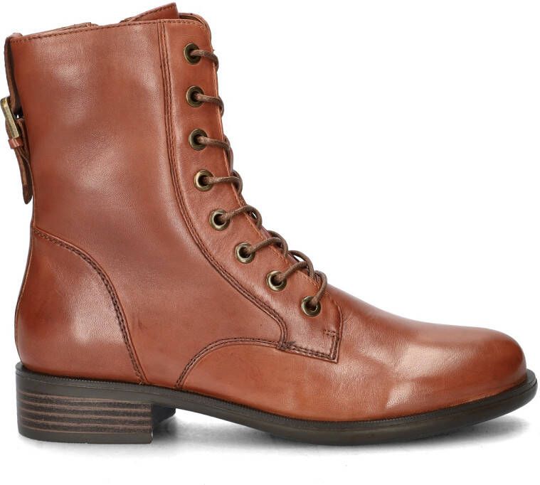 Regarde le ciel Jada leren veterboots cognac - Foto 2