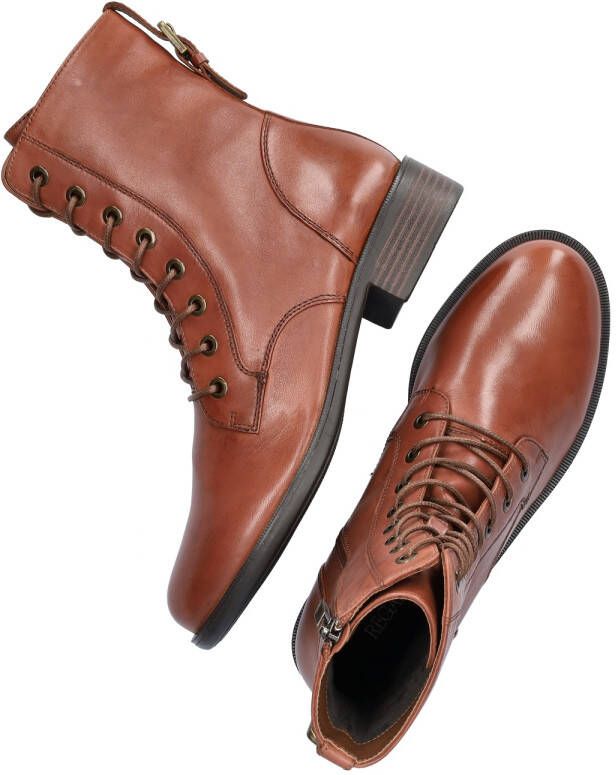 Regarde le ciel Jada leren veterboots cognac - Foto 5