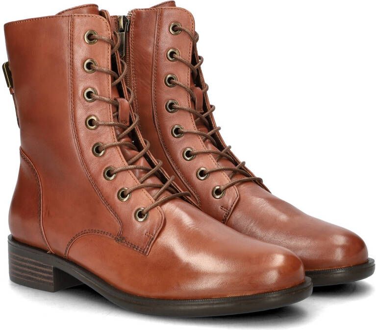 Regarde le ciel Jada leren veterboots cognac - Foto 4