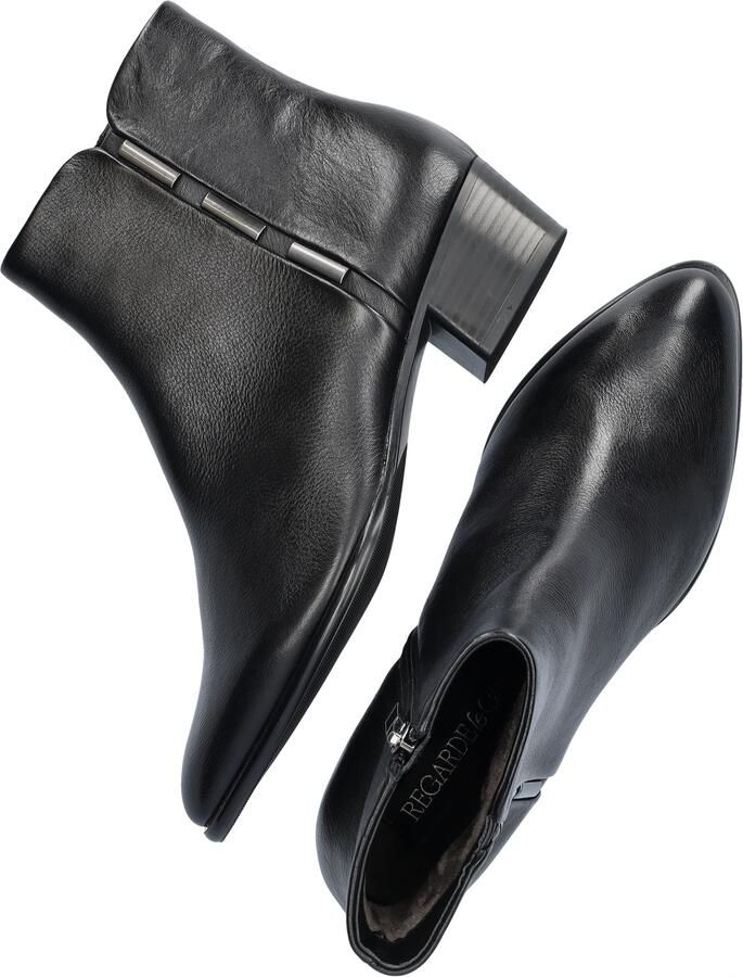 Regarde Le Ciel Lori 02 7939 Black Enkellaarzen Zwart Leer Dames Zwart - Foto 2