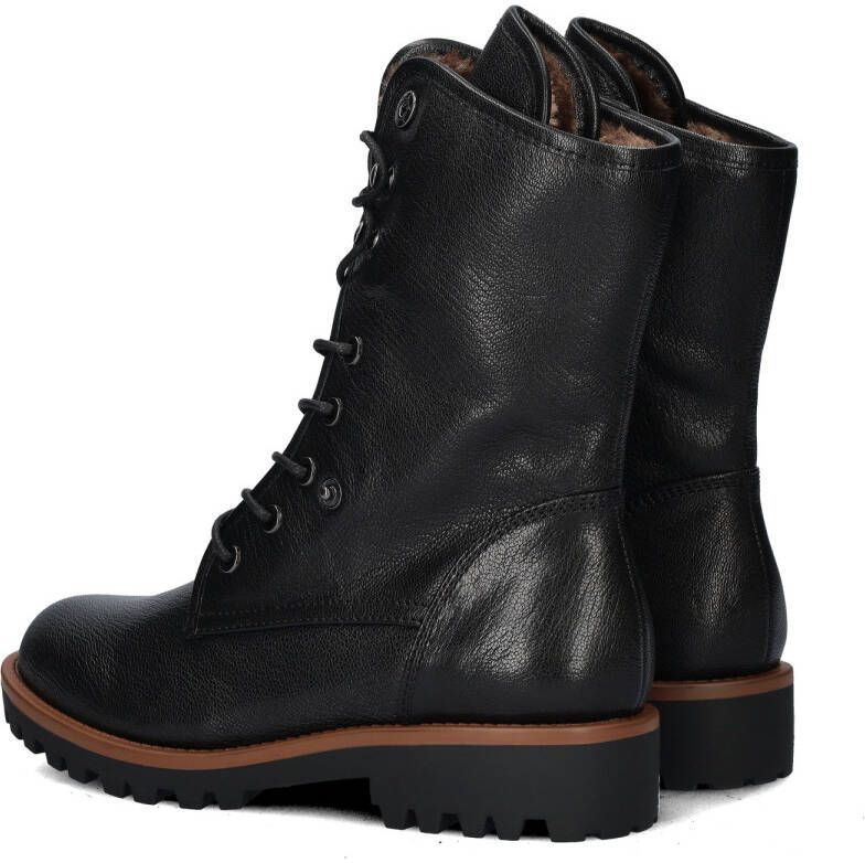 Regarde le ciel Nika-14 leren veterboots zwart - Foto 2