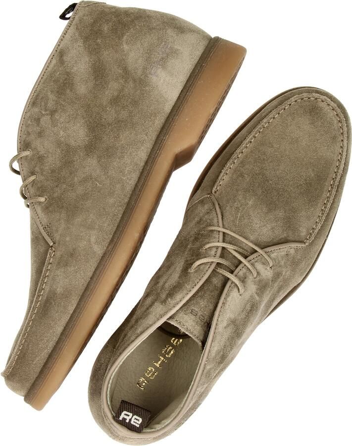 Rehab Collin Suede 4700 Taupe Veterschoenen Taupe Suede Heren Taupe - Foto 12
