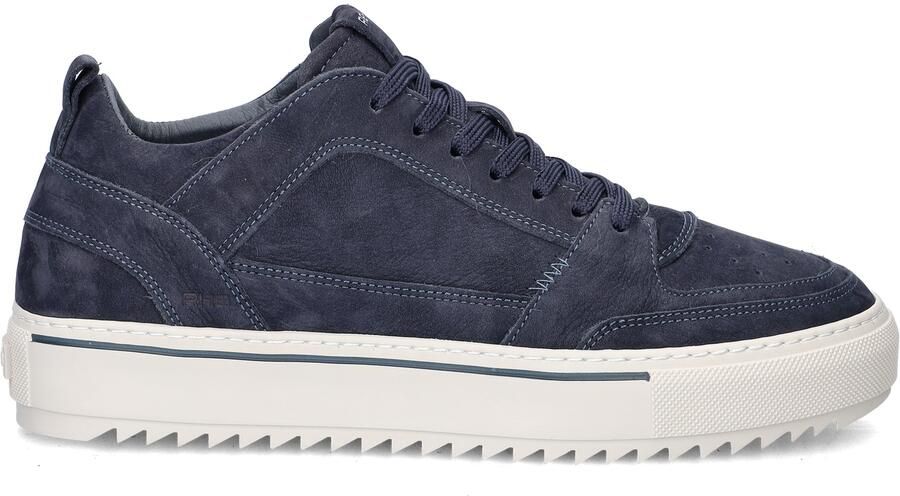Rehab Creon Nubuck heren sneaker Donkerblauw - Foto 4