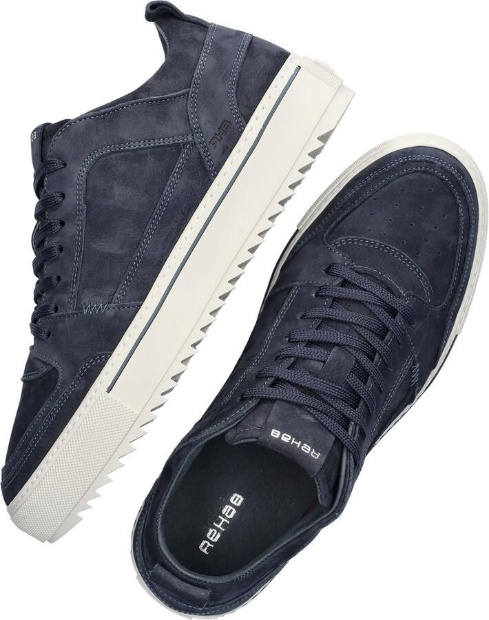 Rehab Creon Nubuck heren sneaker Donkerblauw - Foto 5