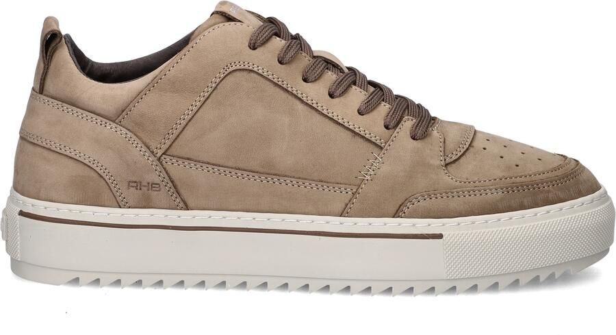 Rehab Creon Nubuck heren sneaker Taupe - Foto 11