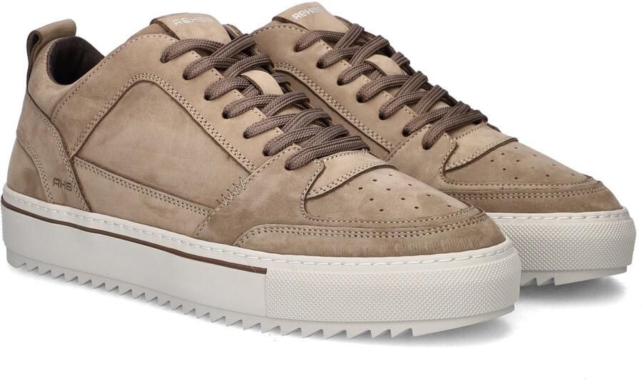 Rehab Creon Nubuck heren sneaker Taupe - Foto 9