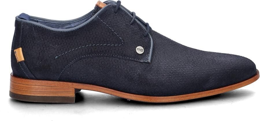 Rehab GREG WALL SUE 8100 DBLU heren veterschoenen gekleed blauw - Foto 8
