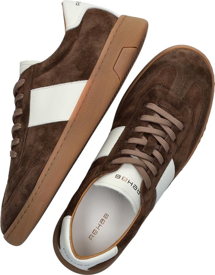 Rehab donkerbruine suède heren sneakers Zack - Foto 14