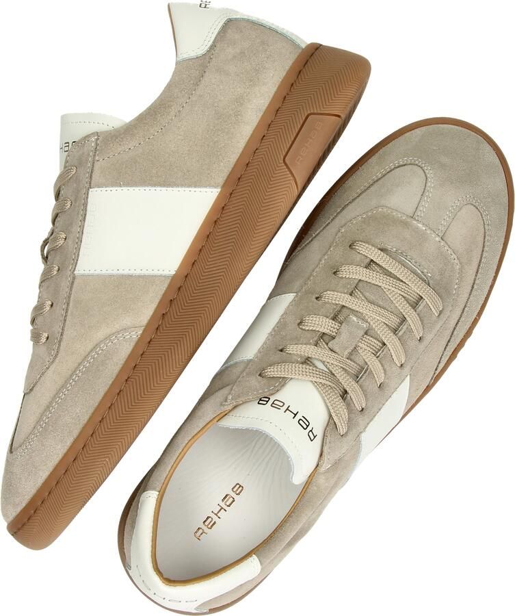 Rehab Zack Sue Lthr 5300 KHKI Sneakers Beige Suede Heren - Foto 15