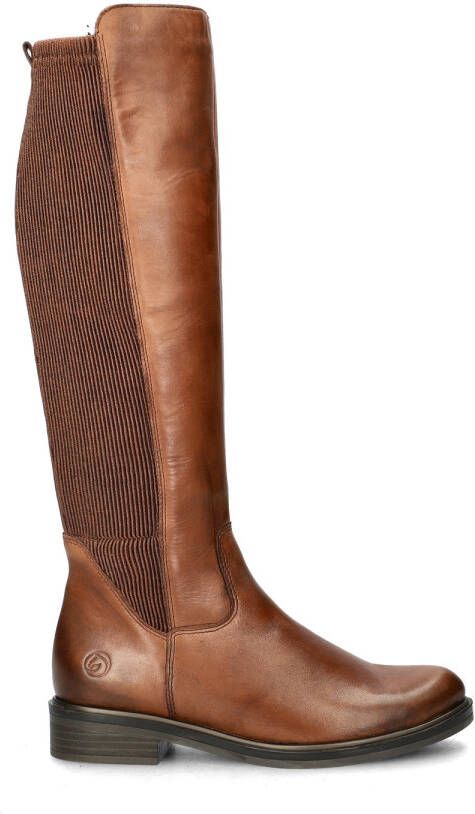 Remonte leren hoge laarzen zwart - Foto 2