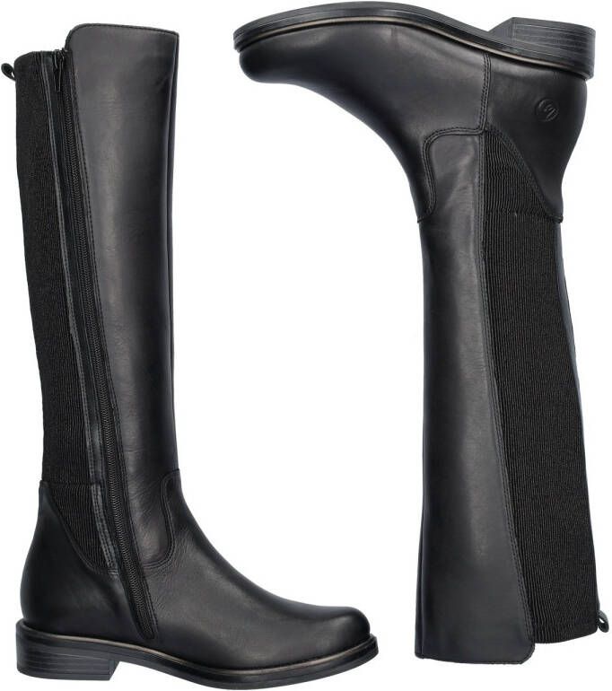 Remonte Laars met grote elastische inzet achter in de schacht Zwart - Foto 6