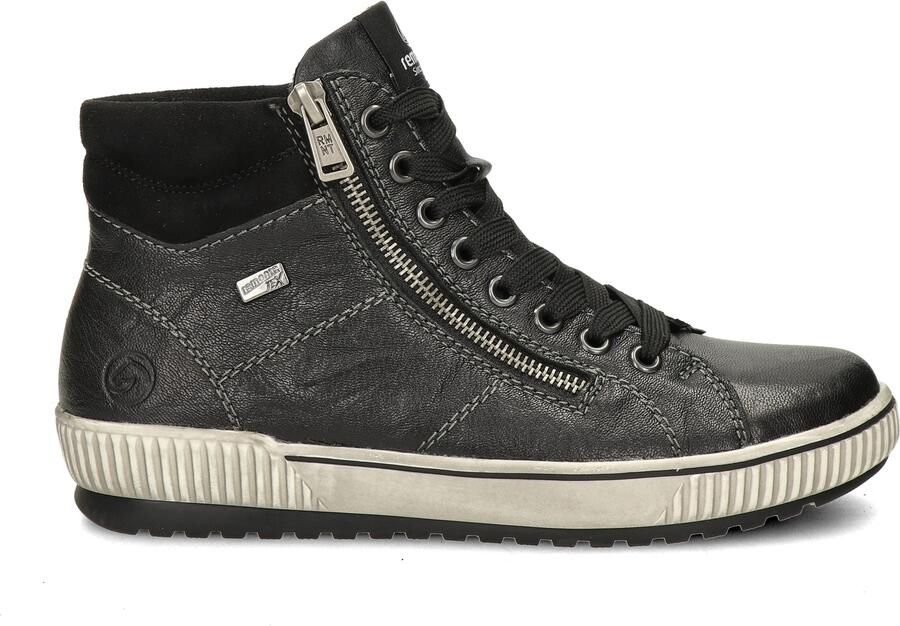 Remonte Veterschoenen platform lace-up ankle boots in crash look - Foto 5