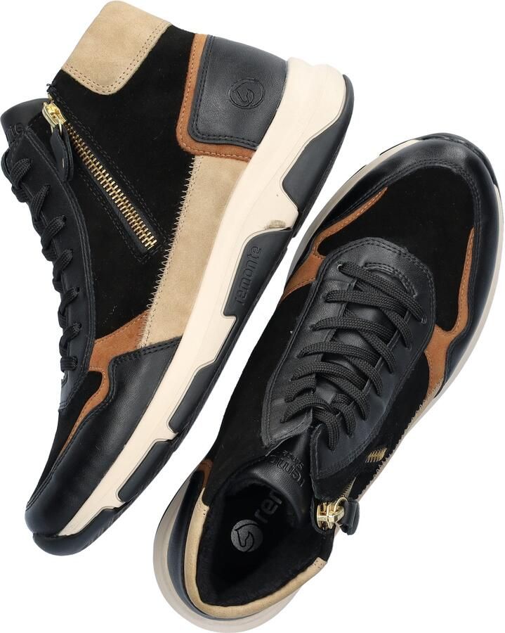 Remonte Casual Schoenen N0730 Black Heren - Foto 3