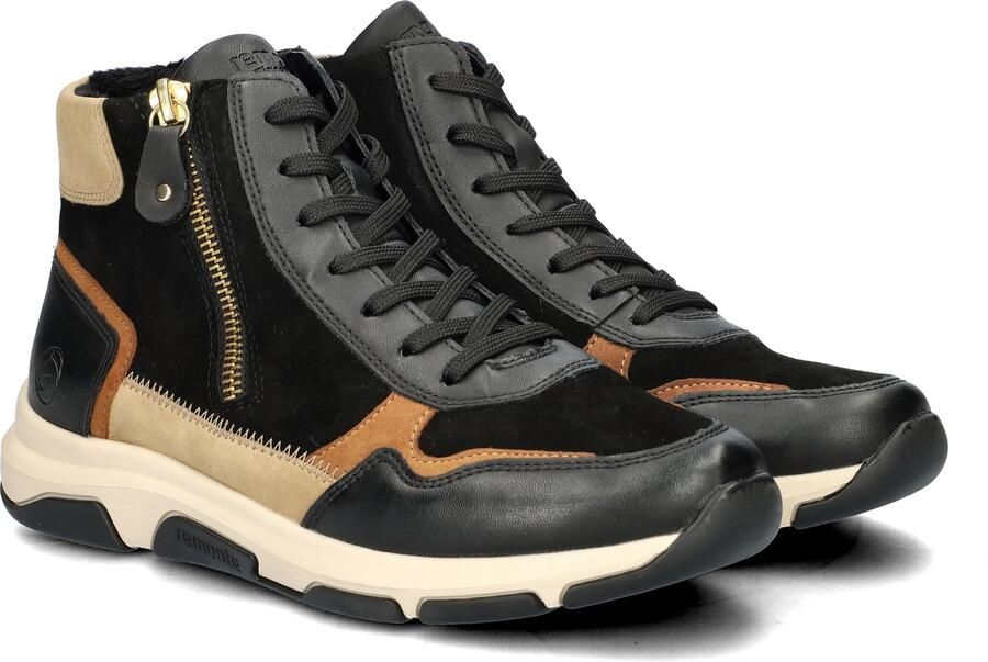 Remonte Casual Schoenen N0730 Black Heren - Foto 5