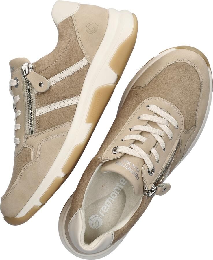Remonte Sneakers met sleehak vrijetijdsschoen lage schoen veterschoen in vegan uitvoering - Foto 11