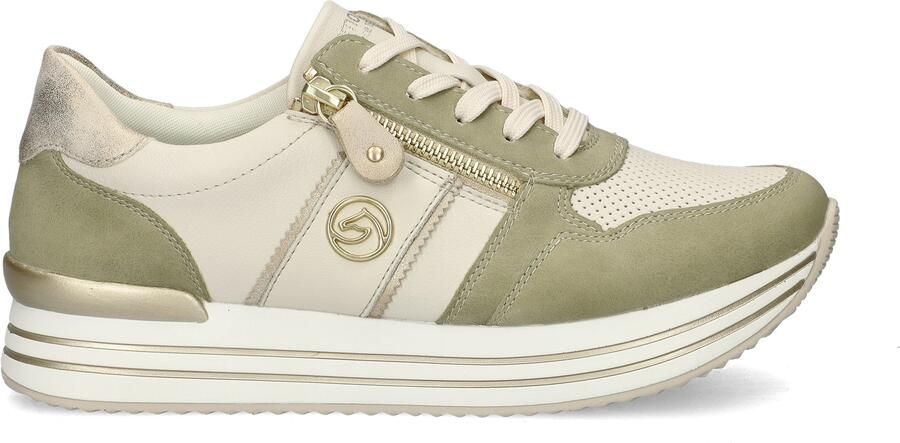 Remonte D1327 80 Dames Sneakers Groen - Foto 2