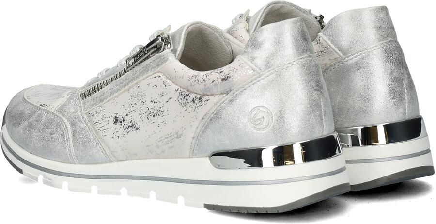 Remonte Zilveren Metallic Sneakers voor Dames Gray Dames - Foto 5