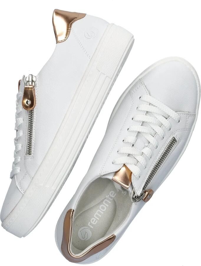 Remonte Plateausneakers met soft-foam binnenzool vrijetijdsschoen lage schoen veterschoen - Foto 3