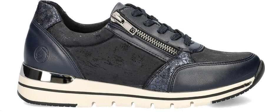 Remonte -Dames blauw donker sneakers - Foto 2