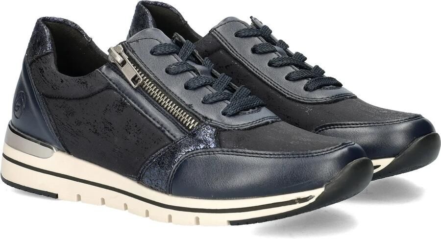 Remonte -Dames blauw donker sneakers - Foto 4