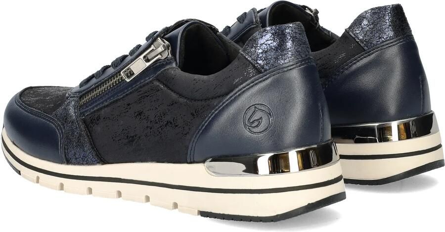 Remonte -Dames blauw donker sneakers - Foto 5