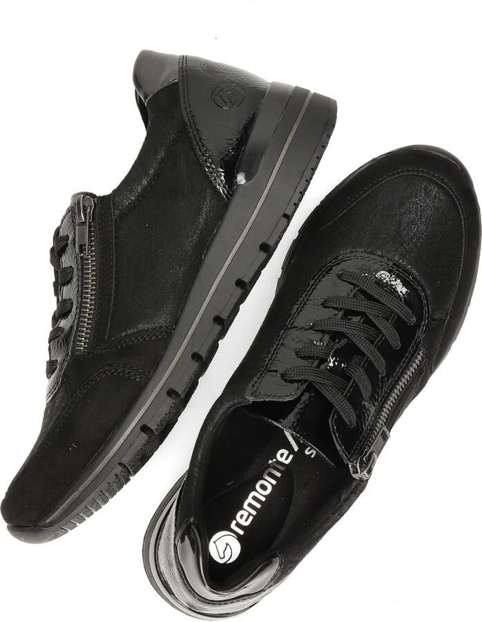 Remonte Veterschoenen Laag Veterschoenen Laag zwart - Foto 4