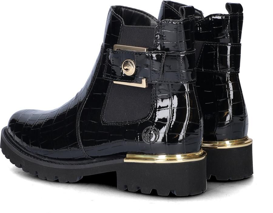 Remonte Chelsea-boots blokhak laarzen enkellaars met praktische binnenrits - Foto 4