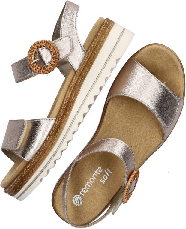 Remonte Sleehaksandaaltjes zomerschoen bandjessandaal met praktische klittenbandsluitingen - Foto 8