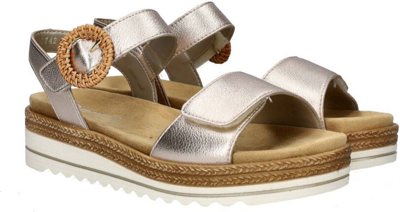 Remonte Sleehaksandaaltjes zomerschoen bandjessandaal met praktische klittenbandsluitingen - Foto 6