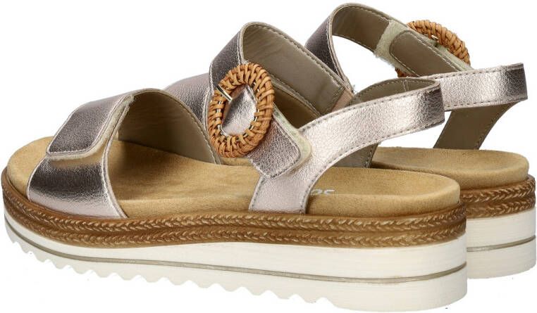 Remonte Sleehaksandaaltjes zomerschoen bandjessandaal met praktische klittenbandsluitingen - Foto 7