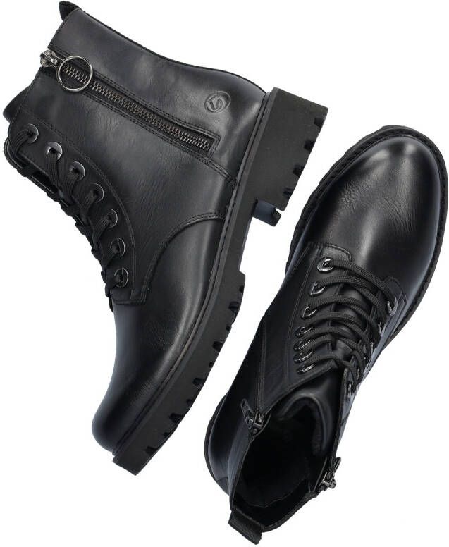 Remonte Veterlaarsjes blokhak laarsjes veterschoenen flats in used look - Foto 19