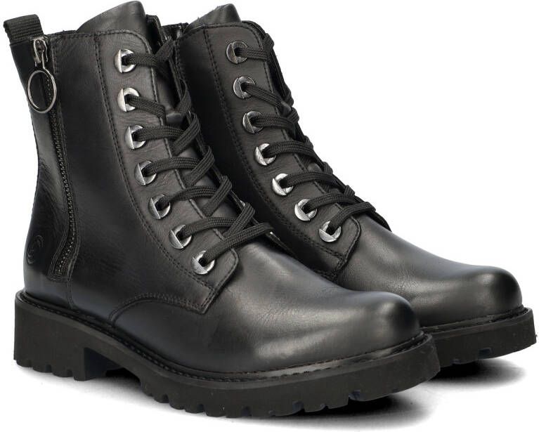 Remonte Veterlaarsjes blokhak laarsjes veterschoenen flats in used look - Foto 18