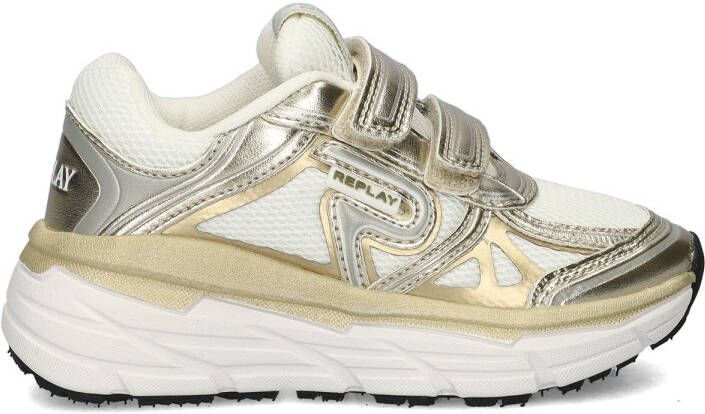 Replay Christal Kid Sneakers Meisjes Goud - Foto 9