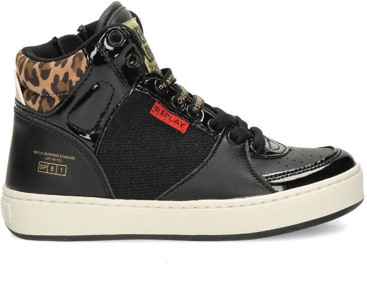 Replay Cobra 6D sneakers zwart Meisjes Synthetisch Logo 32 - Foto 6