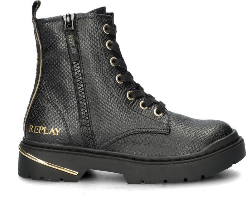 Replay Joplin 12A Veterschoen hoog zwart - Foto 7