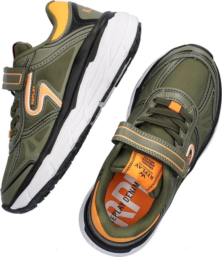 Replay Christal JR Boy 5 Sneakers Laag groen - Foto 10