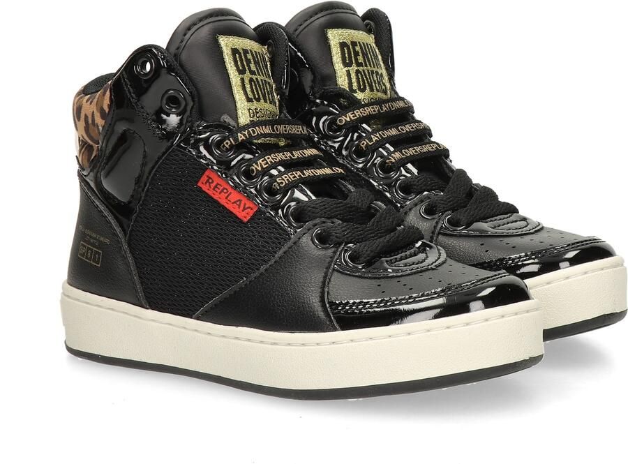 Replay Cobra 6D sneakers zwart Meisjes Synthetisch Logo 39 - Foto 9