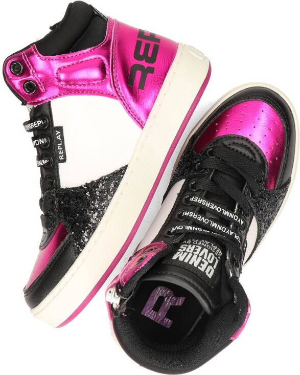 Replay JZ190049S Kinderen MeisjesHalf-hoogKindersneakers Roze - Foto 6