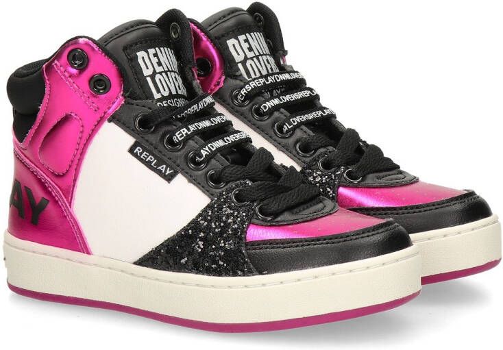 Replay JZ190049S Kinderen MeisjesHalf-hoogKindersneakers Roze - Foto 5