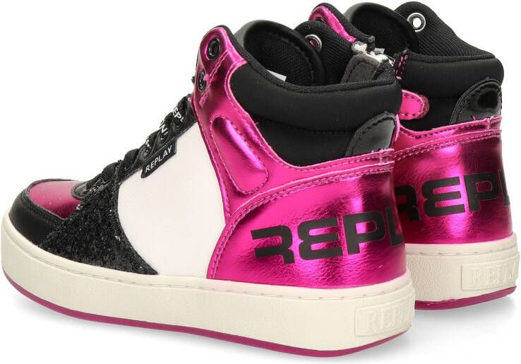 Replay JZ190049S Kinderen MeisjesHalf-hoogKindersneakers Roze - Foto 4