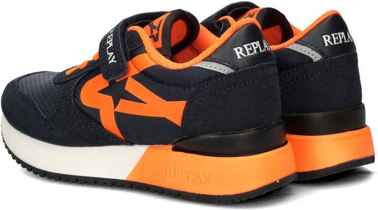 Replay Fiber JR 1 Sneakers Jongens Oranje - Foto 3