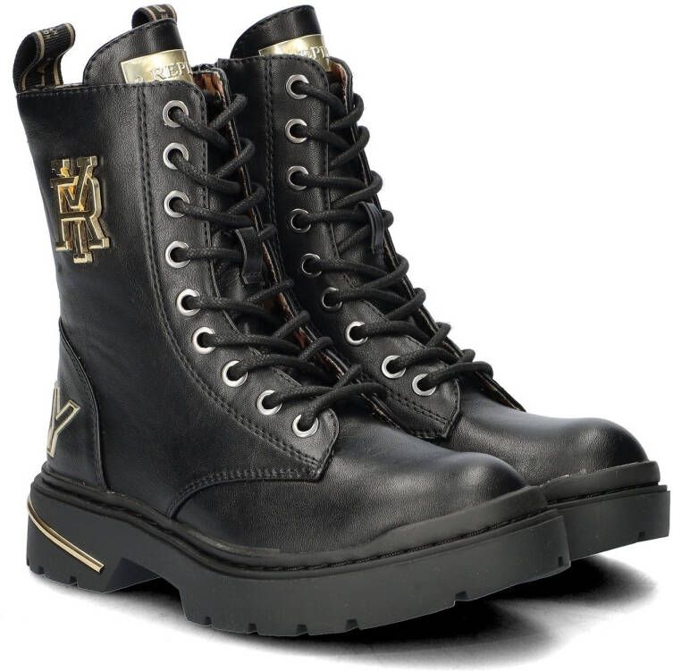 Replay Joplin 11 Veterschoen hoog zwart - Foto 5