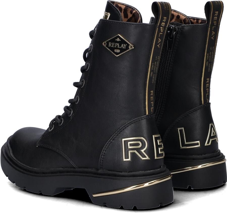 Replay Joplin 15 JL170037S-0006 Zwart Goud - Foto 9