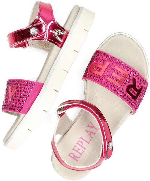 Replay Sandal 2 meisjes sandaal Fuchsia - Foto 4