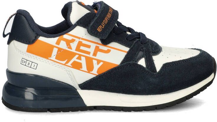 Replay Shoot JR JS290028L-0369 Blauw Oranje - Foto 2