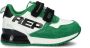 Replay Shoot kid suède sneakers groen wit Suede Meerkleurig 25 - Thumbnail 3